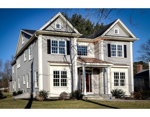 20 Mellon Road Wellesley, MA 02482 - Photo 2 of 25 a front view of a house with a yard