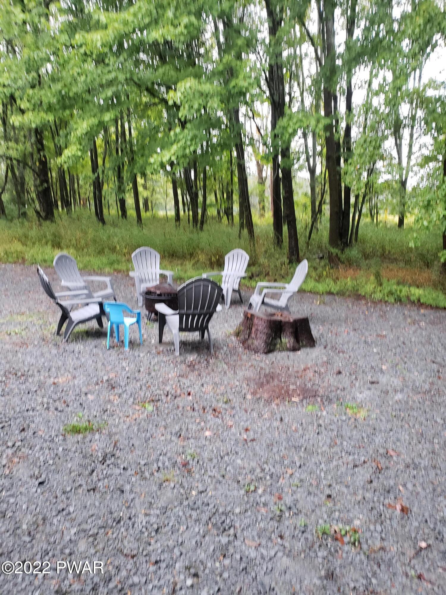 40 Crest View Road Lake Ariel, PA 18436 - Photo 16 of 32 a view of a sitting area with large trees