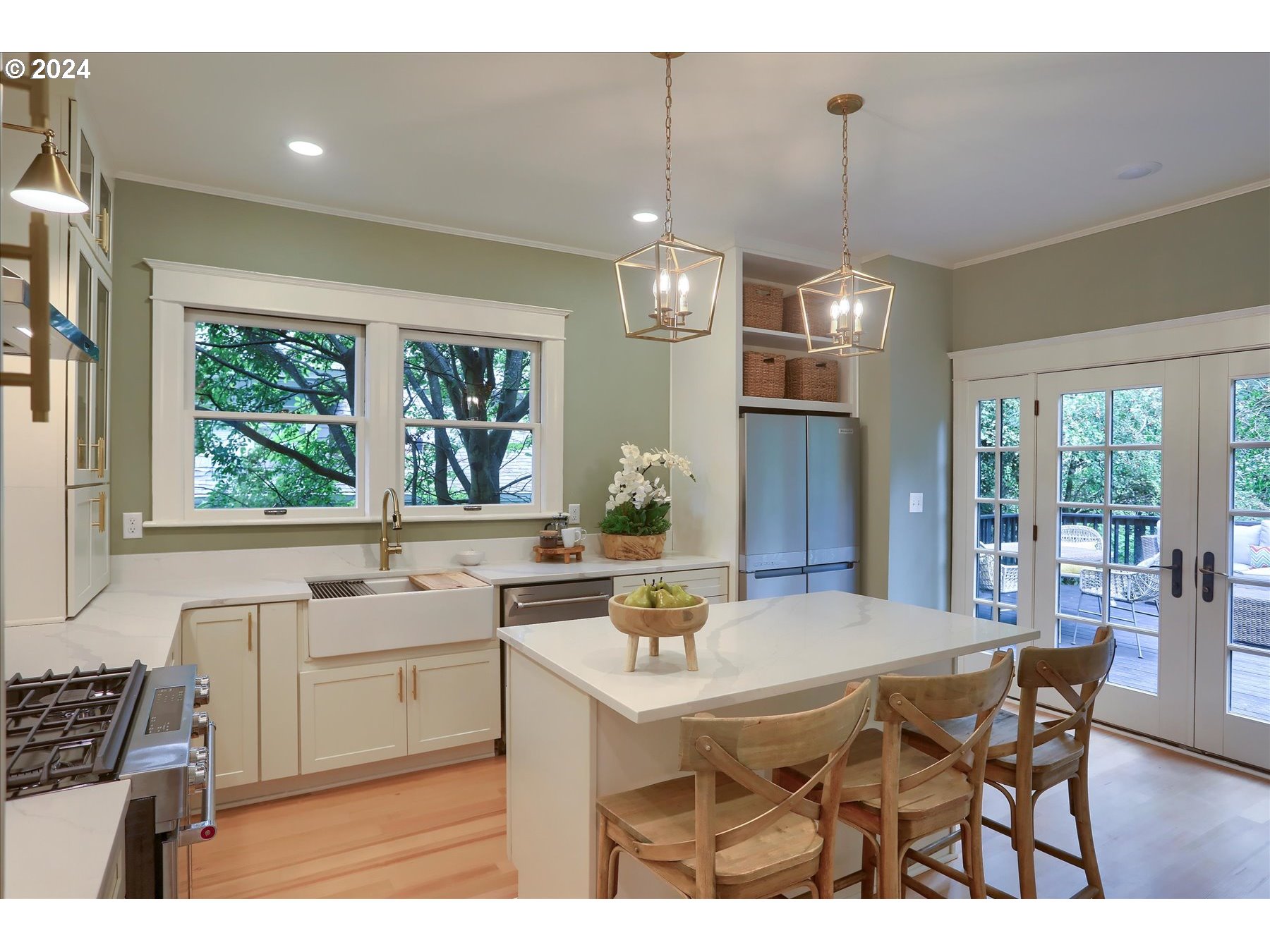 2548 Southwest St Helens Court Portland, OR 97201 - Photo 14 of 42 a view of a dining room with furniture window and outside view
