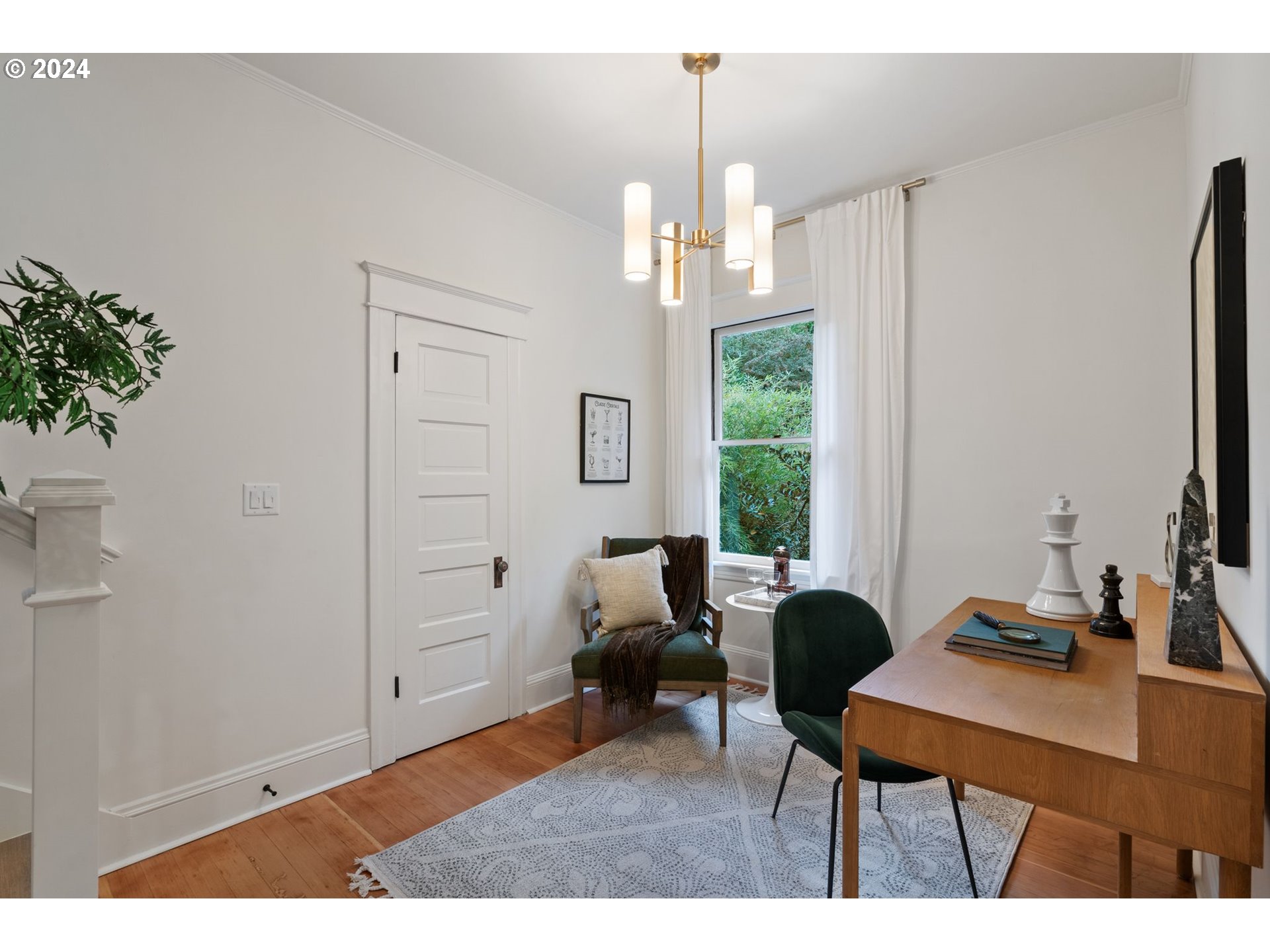 2548 Southwest St Helens Court Portland, OR 97201 - Photo 19 of 42 a workspace with furniture and window