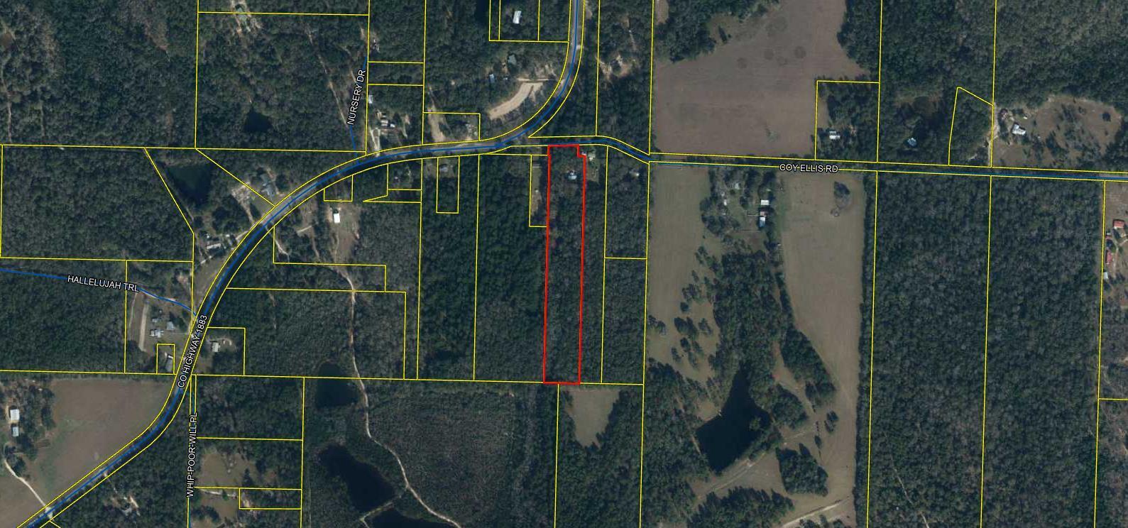 76 Coy Ellis Road DeFuniak Springs, FL 32433 - Photo 17 of 17 Aerial View
