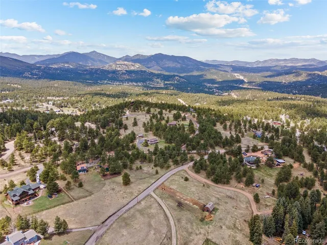 a view of a city with mountain view