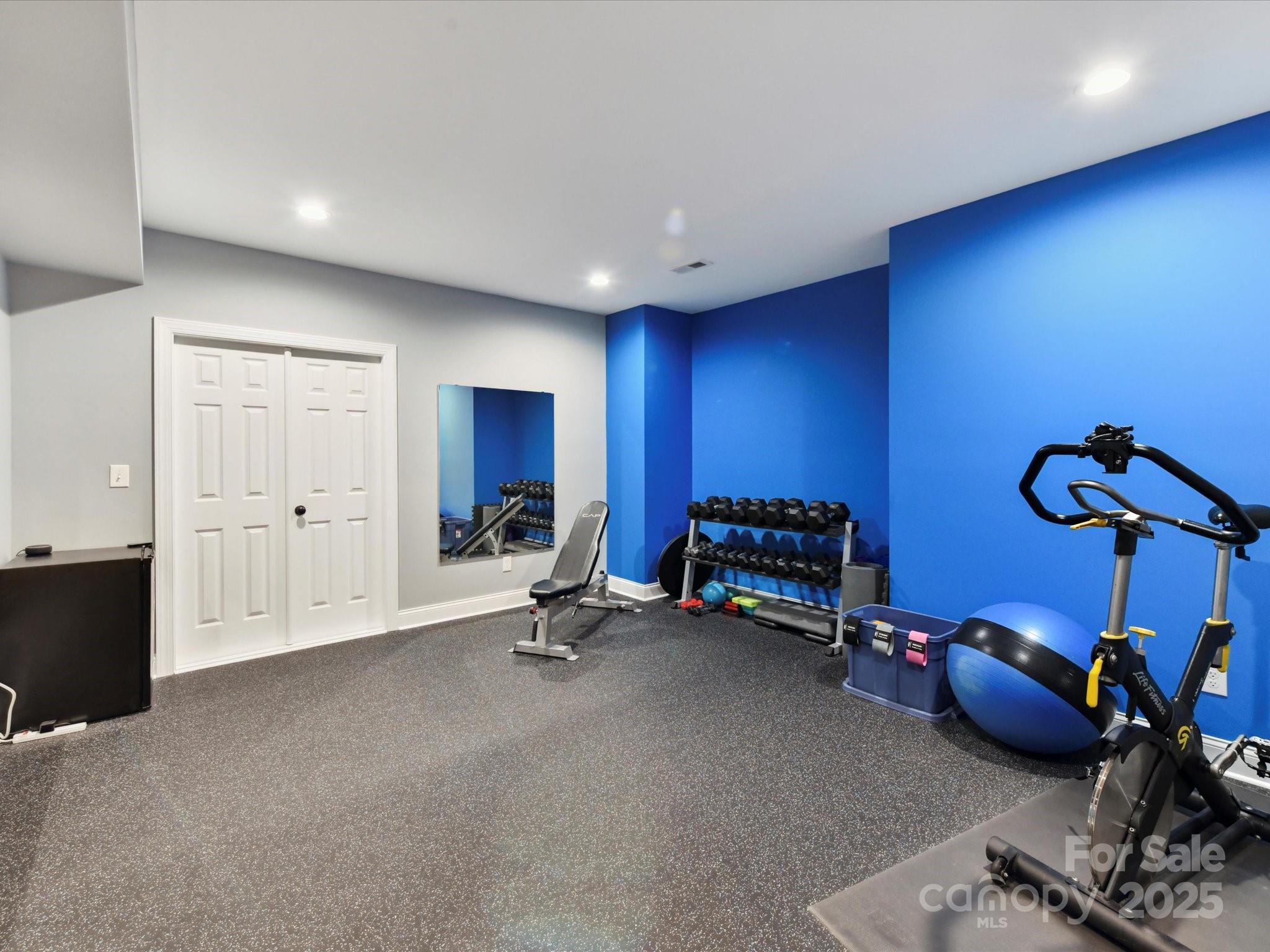 105 Beech Bluff Drive Mount Holly, NC 28120 - Photo 27 of 48 a view of a room with gym equipment