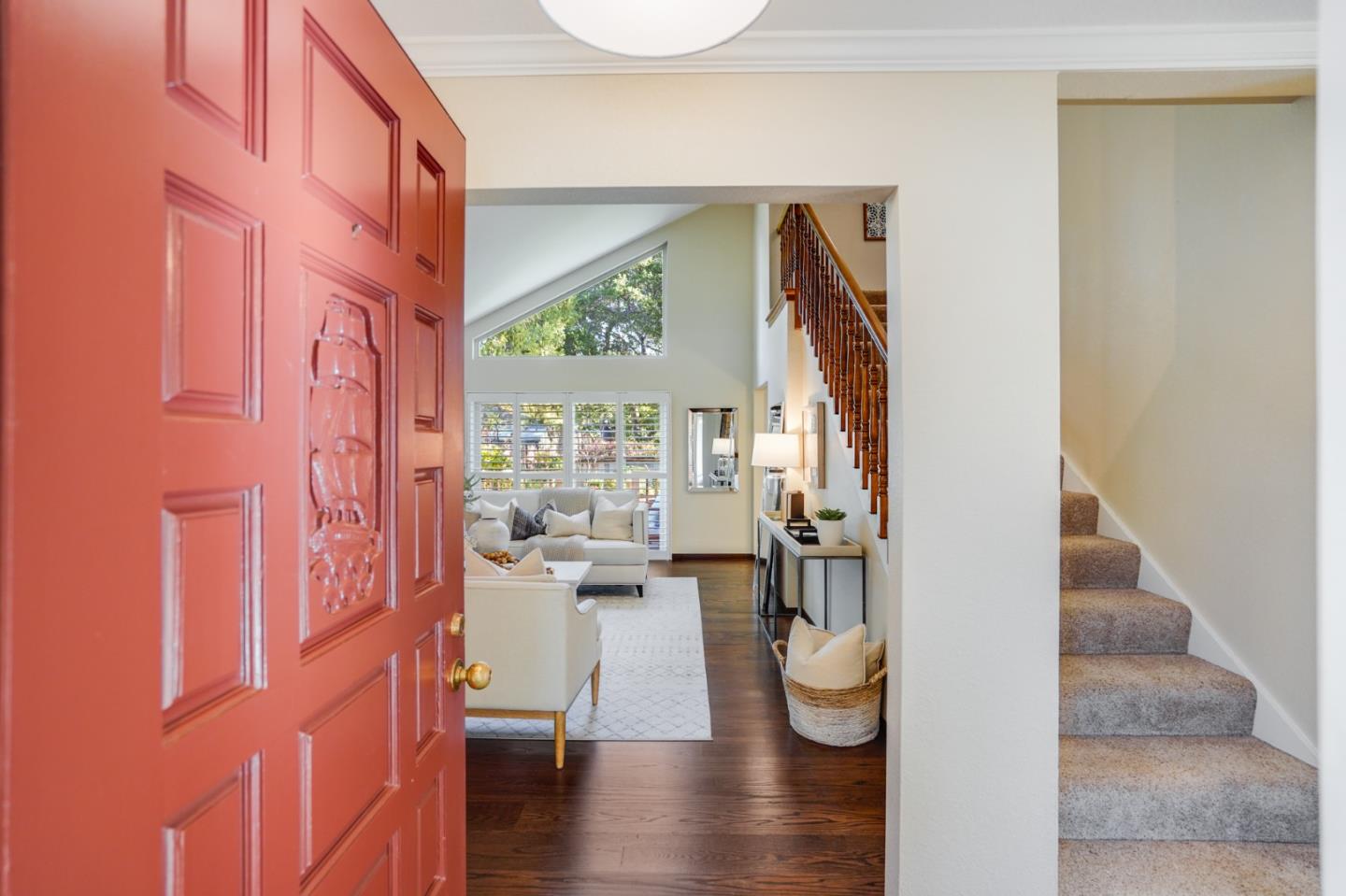 30 Bancroft Road Burlingame, CA 94010 - Photo 6 of 42 a view of entryway and kitchen