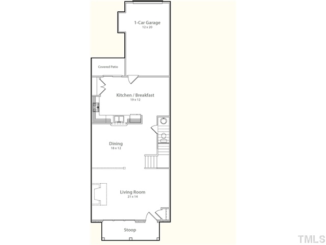 1332 Regulator Street Raleigh, NC 27603 - Photo 3 of 5 a picture of a room with a floor plan