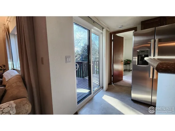 a upper view of a living room with a couch