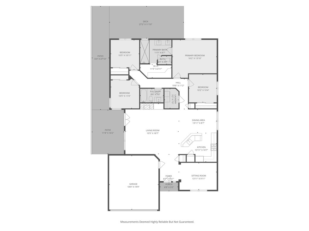 5948 Lomita Verde Circle Austin, TX 78749 - Photo 31 of 31 a picture of a floor plan