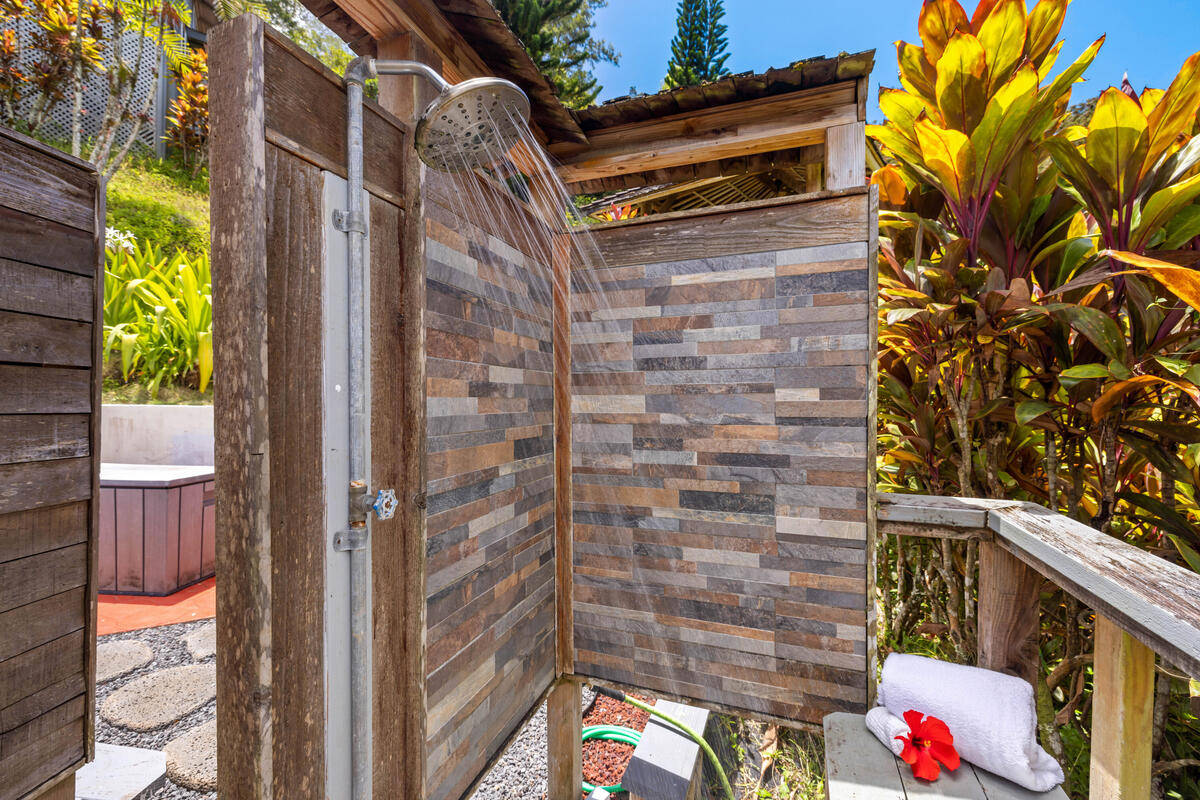 3307 D Hailima Road Koloa, HI 96756 - Photo 26 of 30 a view of balcony with door and wooden floor