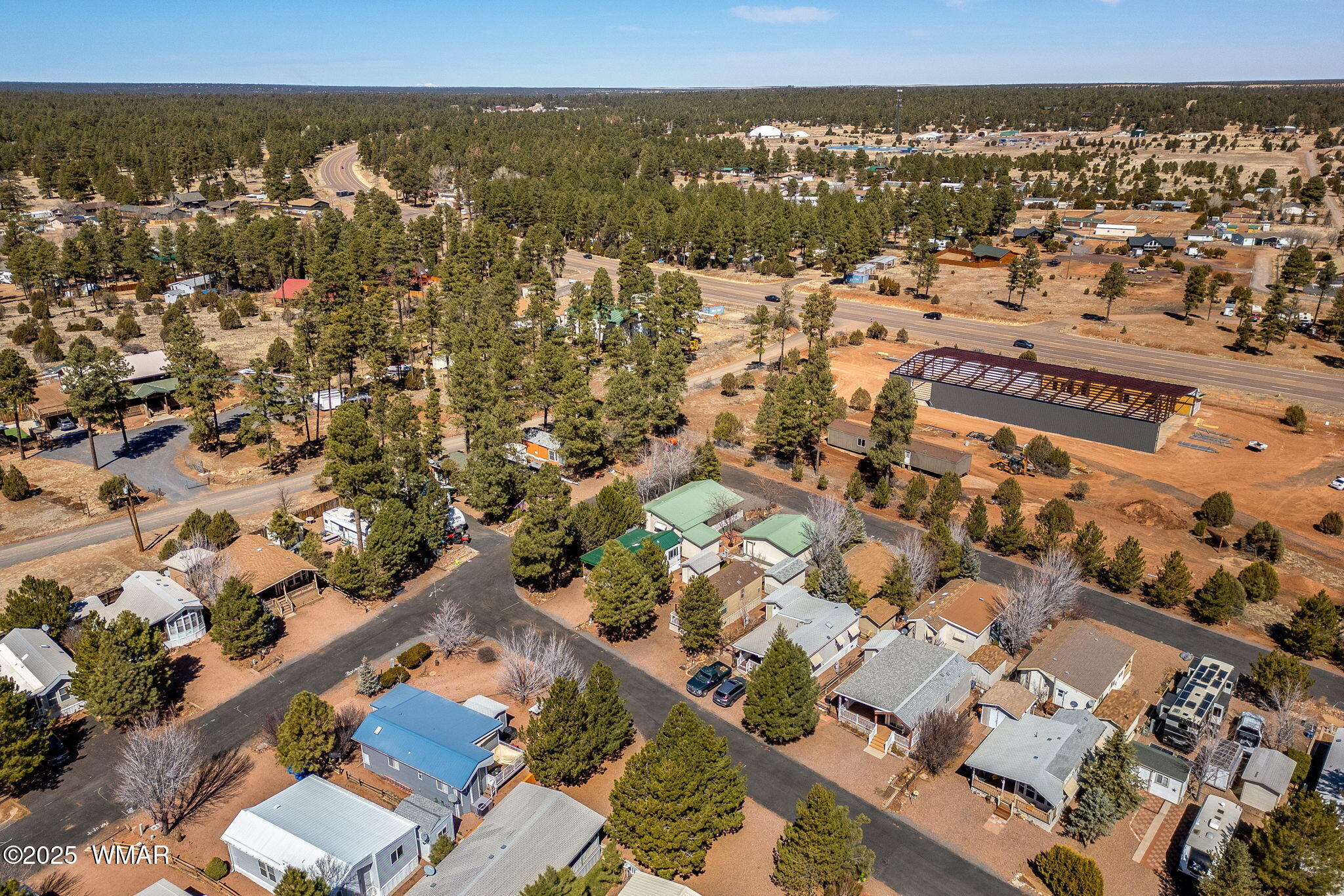 2206 Wrangler Way Overgaard, AZ 85933 - Photo 20 of 38 an aerial view of multiple house