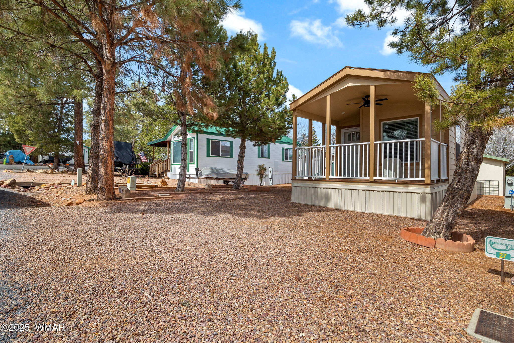 2206 Wrangler Way Overgaard, AZ 85933 - Photo 3 of 38 a view of a house with a yard
