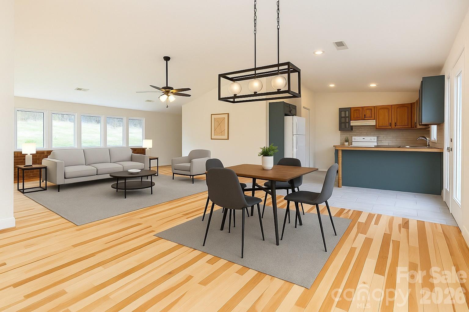 84 Joe Jenkins Road Fairview, NC 28730 - Photo 9 of 26 a view of a dining room with furniture