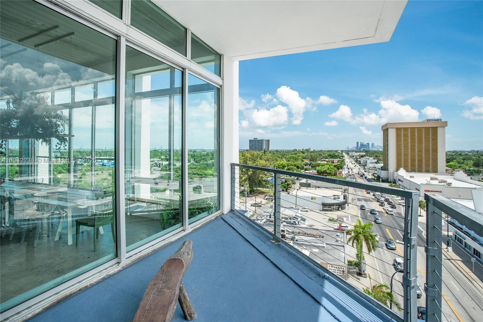 8101 Biscayne Boulevard, Unit R705 Miami, FL 33138 - Photo 10 of 32 a view of a balcony with lake view