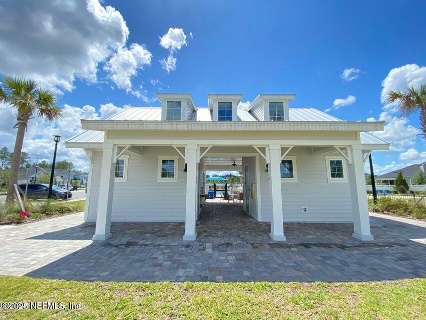 534 Pine Bluff Drive St. Augustine, FL 32092 - Photo 26 of 30 a view of a house with a outdoor space