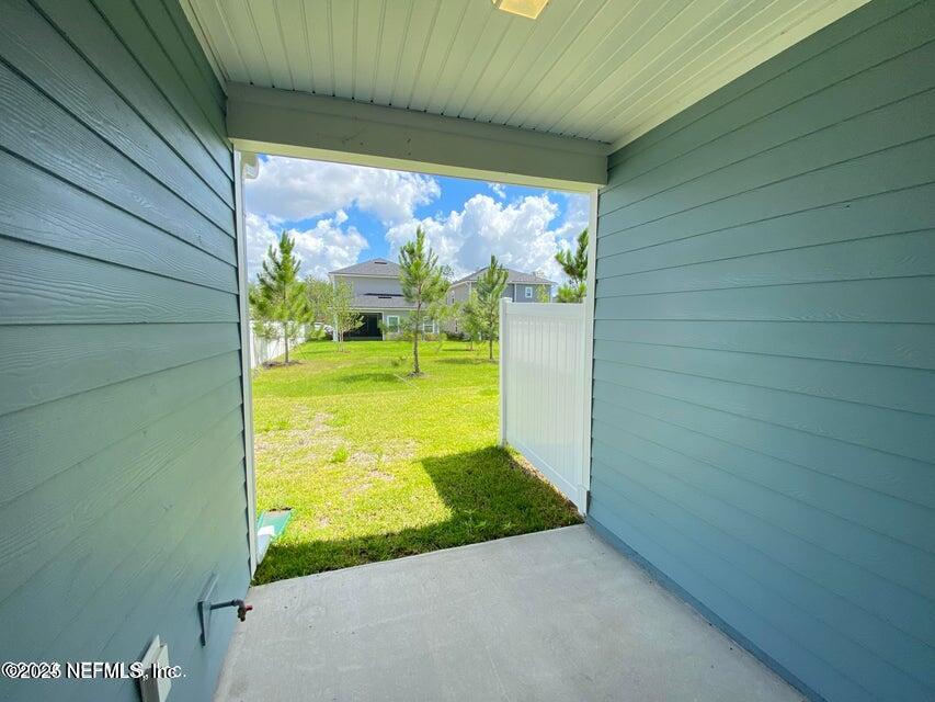 534 Pine Bluff Drive St. Augustine, FL 32092 - Photo 5 of 30 a view of swimming pool from a window