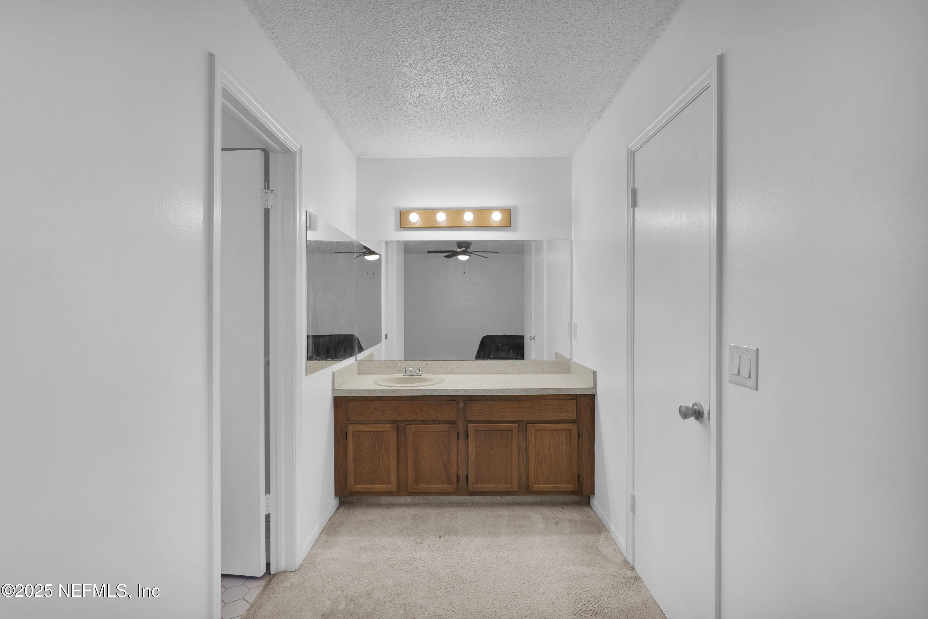1610 Derringer Road Jacksonville, FL 32225 - Photo 21 of 29 a spacious bathroom with a bathtub sink and mirror
