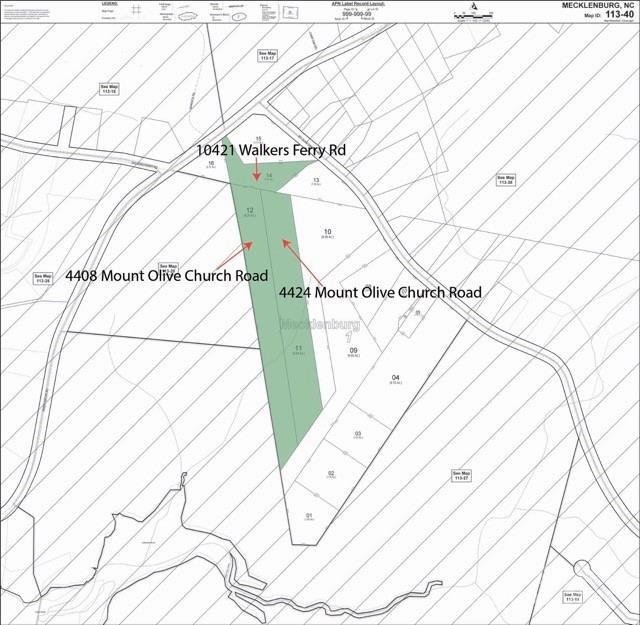 4408 Mt Olive Church Road Charlotte, NC 28278 - Photo 4 of 4 a bathroom with a shower curtain