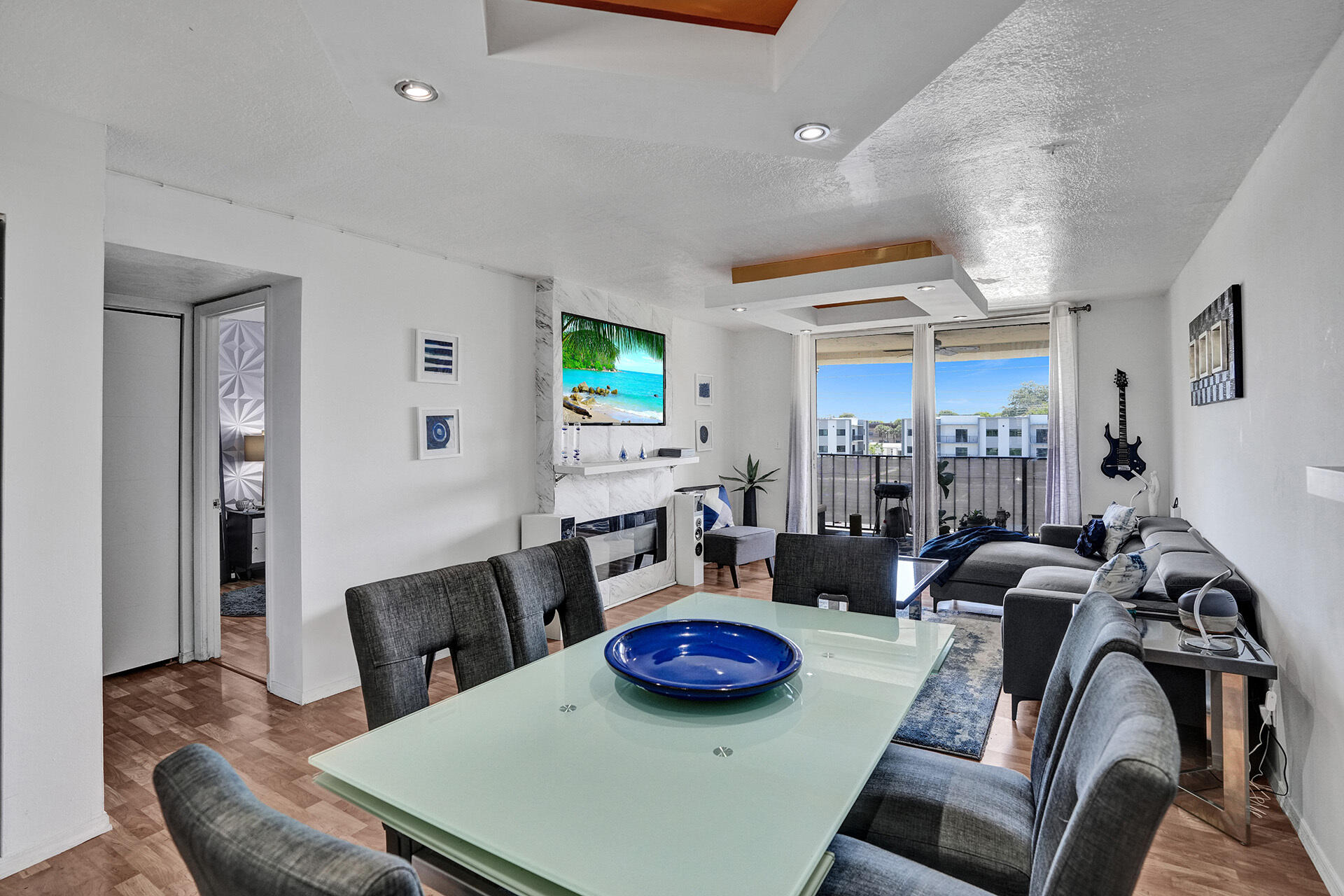 6193 Rock Island Road, Unit 405 Tamarac, FL 33319 - Photo 8 of 42 a view of a dining room with furniture