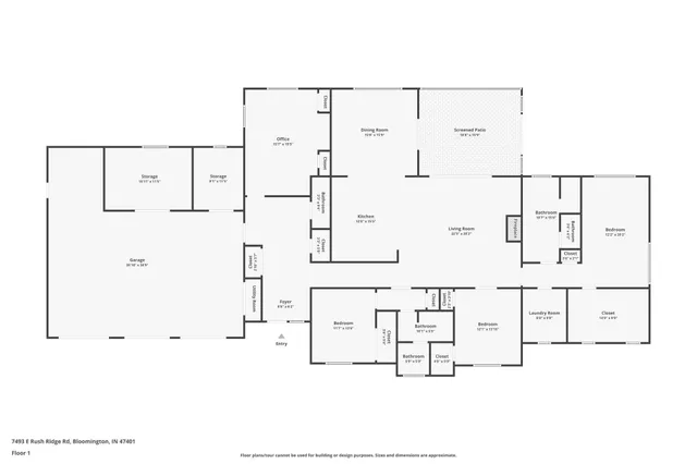 $1,195,000 | 7493 East Rush Ridge Road, Bloomington, IN 47401
