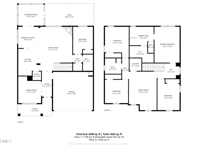 $2,695 | 313 Ber Creek Drive, Fuquay-Varina, NC 27526