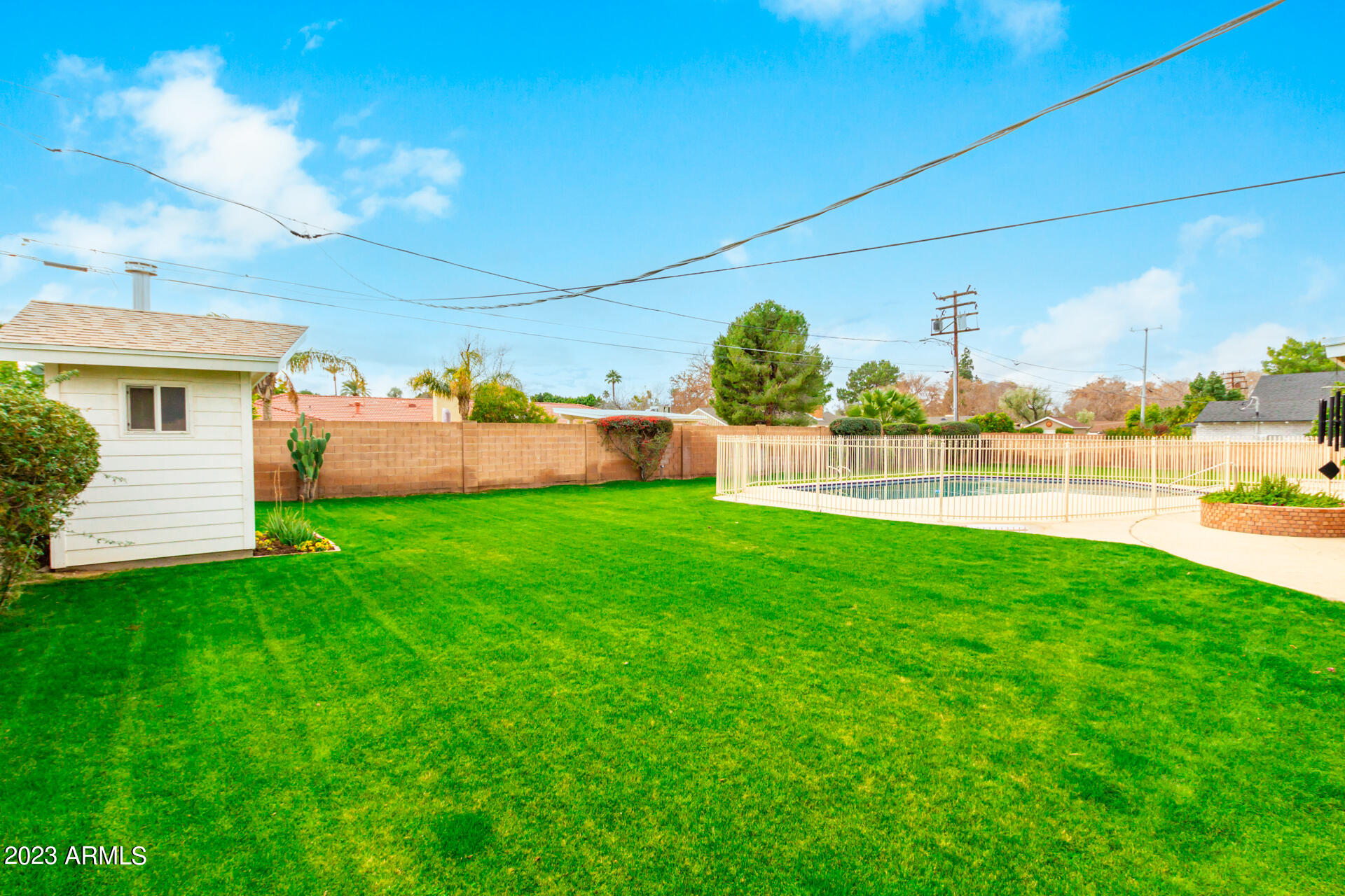 405 West Ocotillo Road Phoenix, AZ 85013 - Photo 37 of 40 Backyard with fenced pool