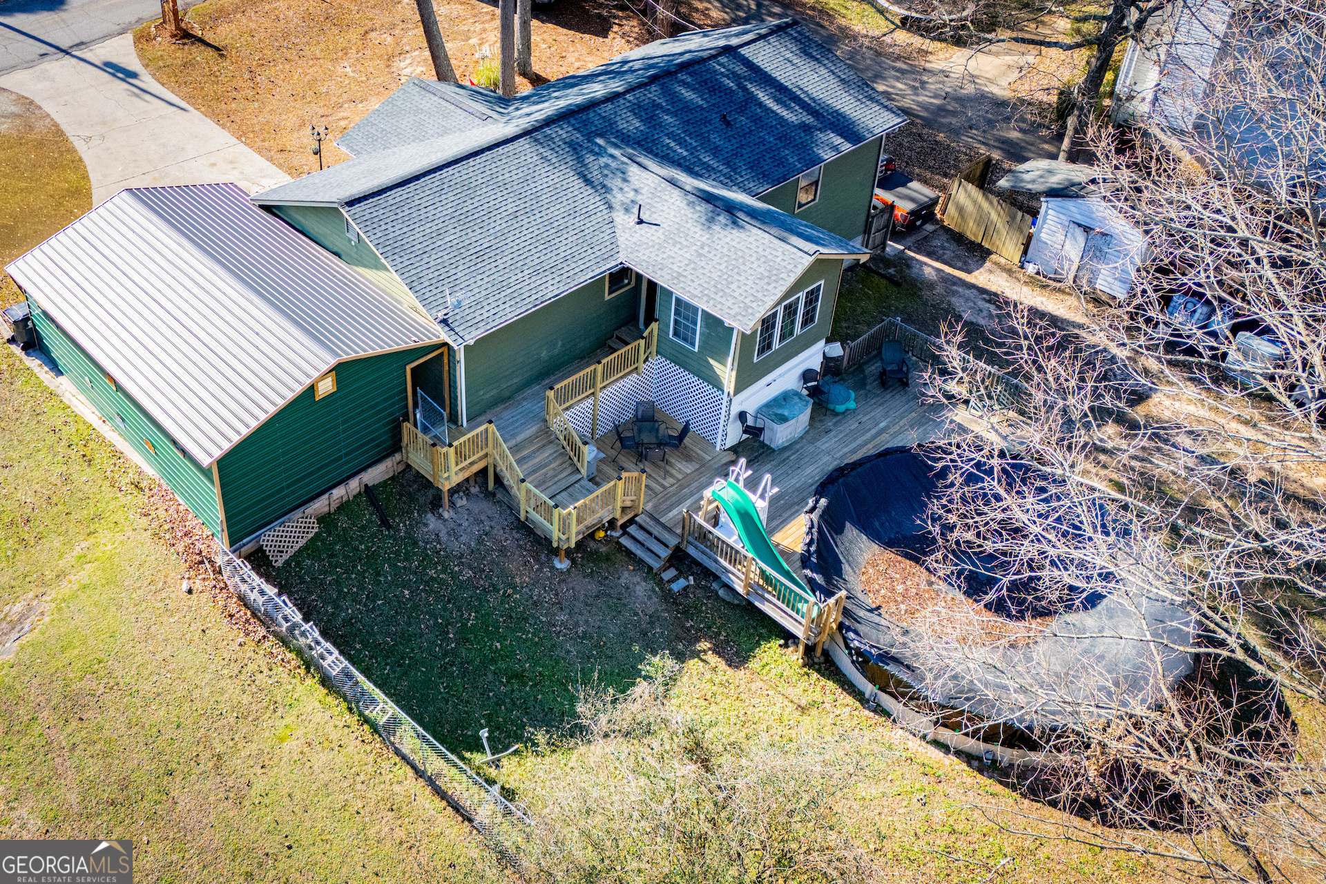162 Parkway Circle Villa Rica, GA 30180 - Photo 27 of 35 a view of a house with a yard