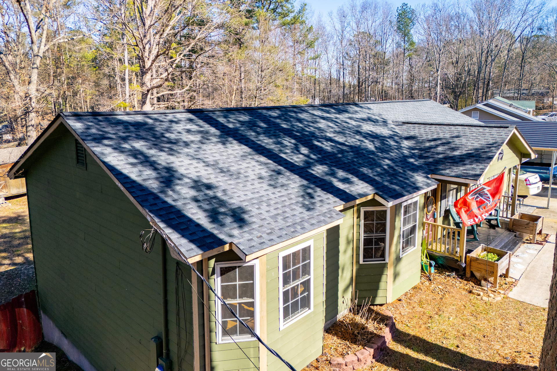 162 Parkway Circle Villa Rica, GA 30180 - Photo 29 of 35 a view of a backyard with a patio