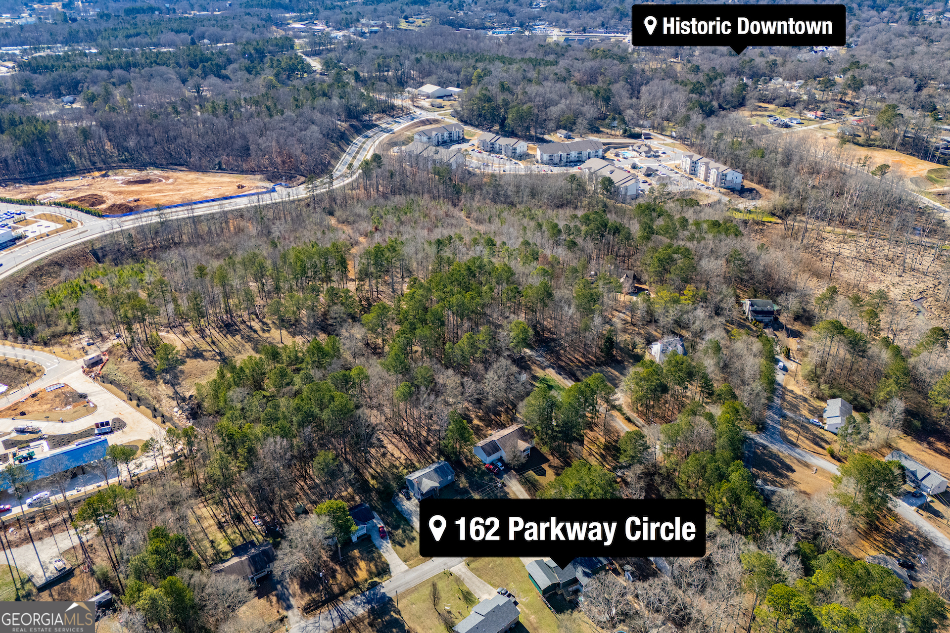 162 Parkway Circle Villa Rica, GA 30180 - Photo 33 of 35 a view of a tree with a yard