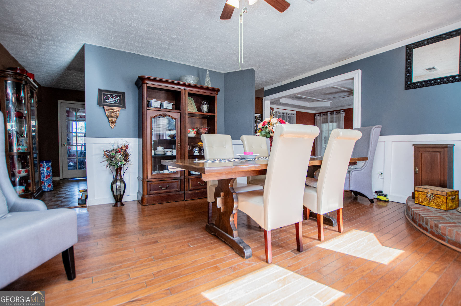 162 Parkway Circle Villa Rica, GA 30180 - Photo 6 of 35 a living room with furniture and wooden floor