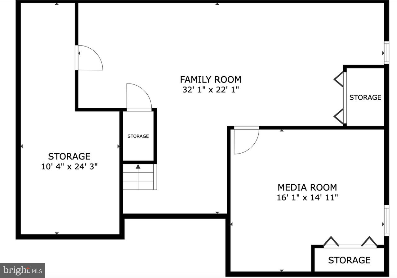 5039 Valley View Road Mohnton, PA 19540 - Photo 69 of 70 Basement Floor Plan