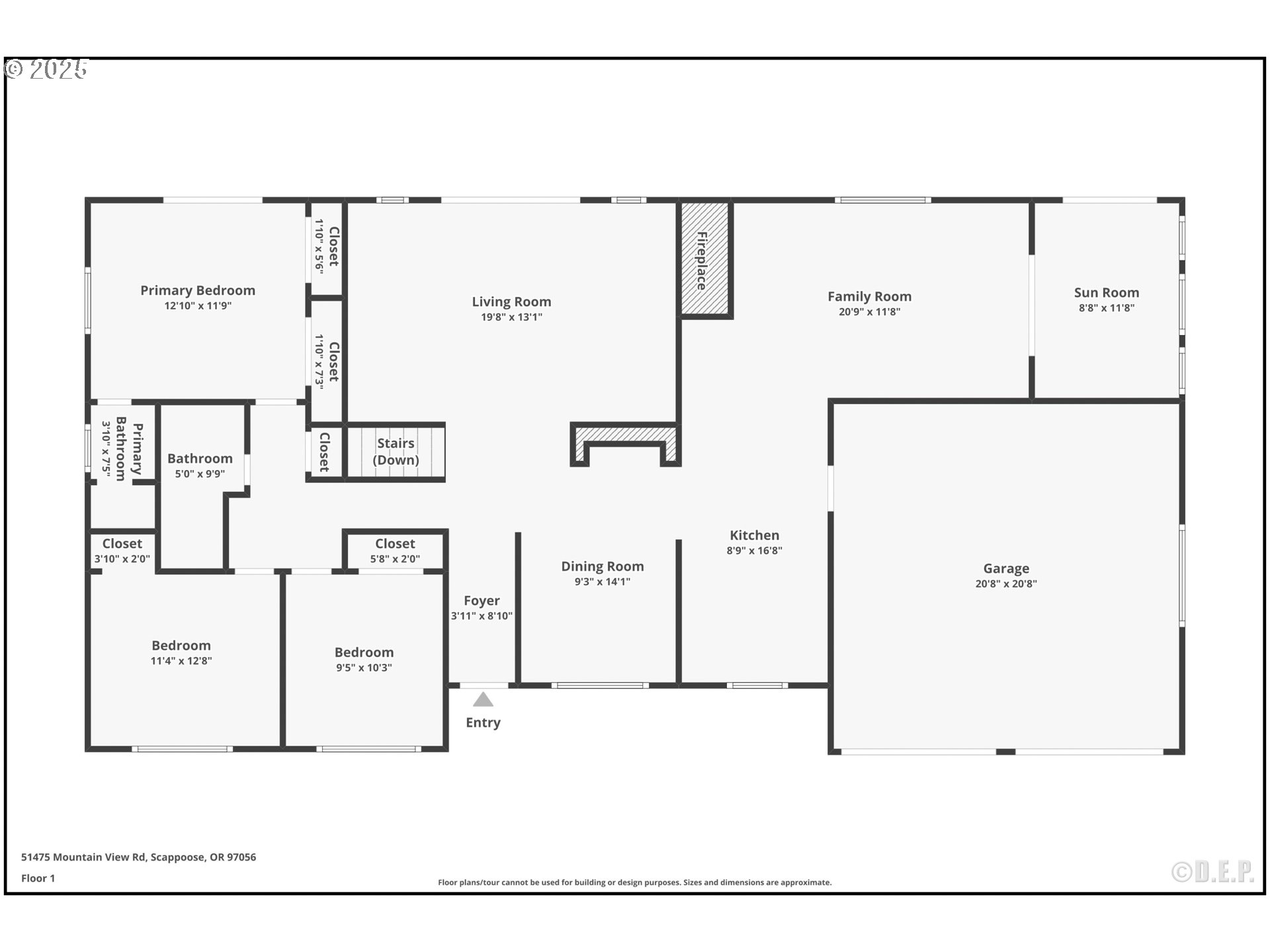 51475 Mountain View Road Scappoose, OR 97056 - Photo 36 of 38 Floor Plan