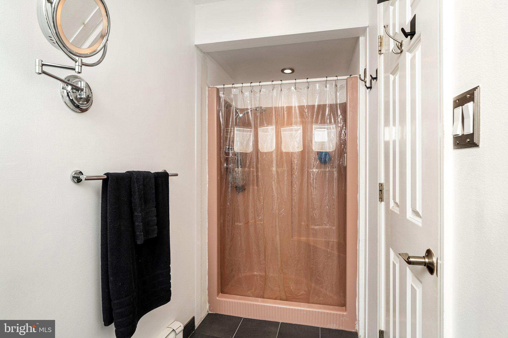 87 Bordentown Chesterfield Road Chesterfield, NJ 08515 - Photo 14 of 49 a view of a bathroom with a shower