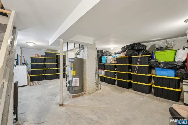 a view of storage and utility room