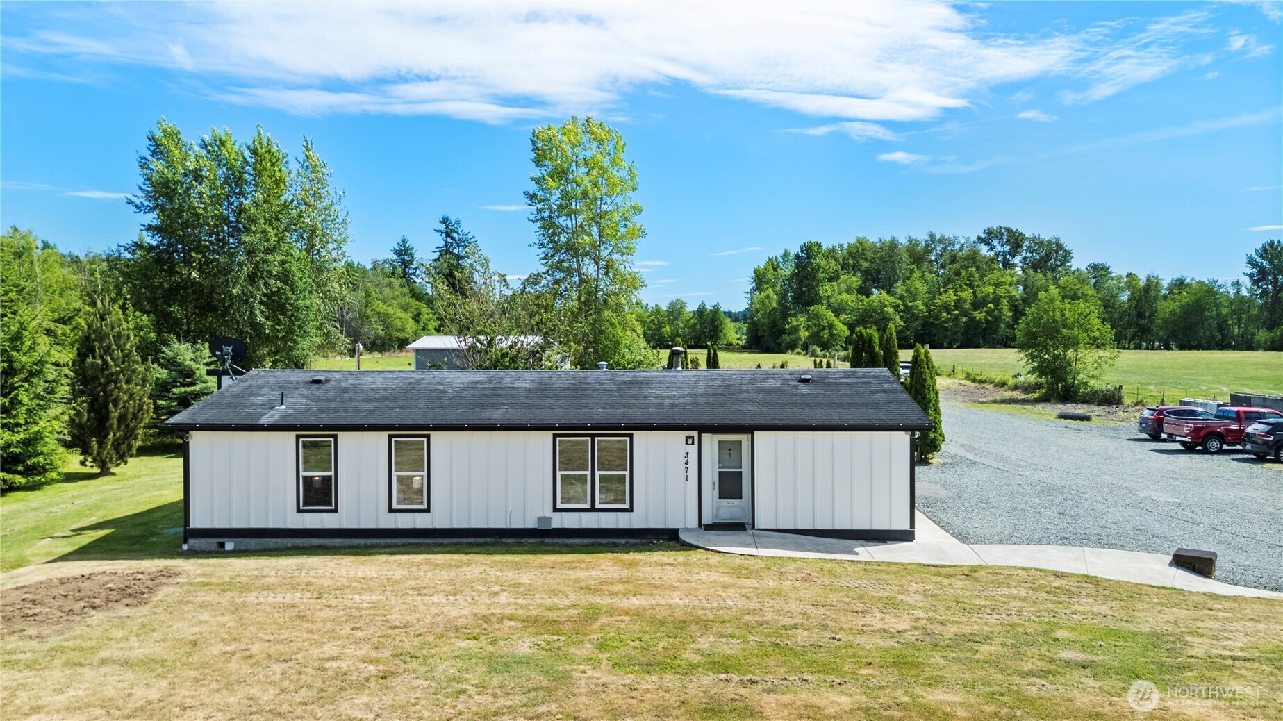 3471 Birch Bay Lynden Road Custer, WA 98240 - Photo 35 of 38 a house with trees in the background
