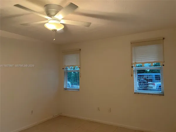 an empty room with a empty space