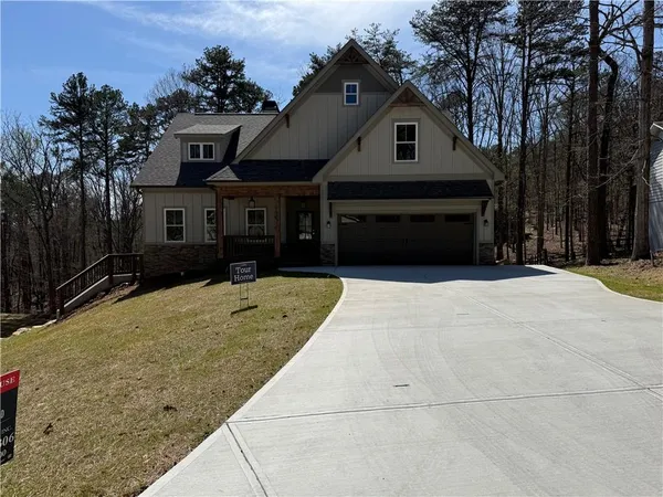 a view of balcony with wooden floor