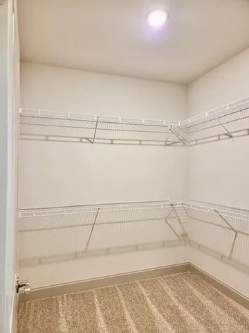 a view of a closet
