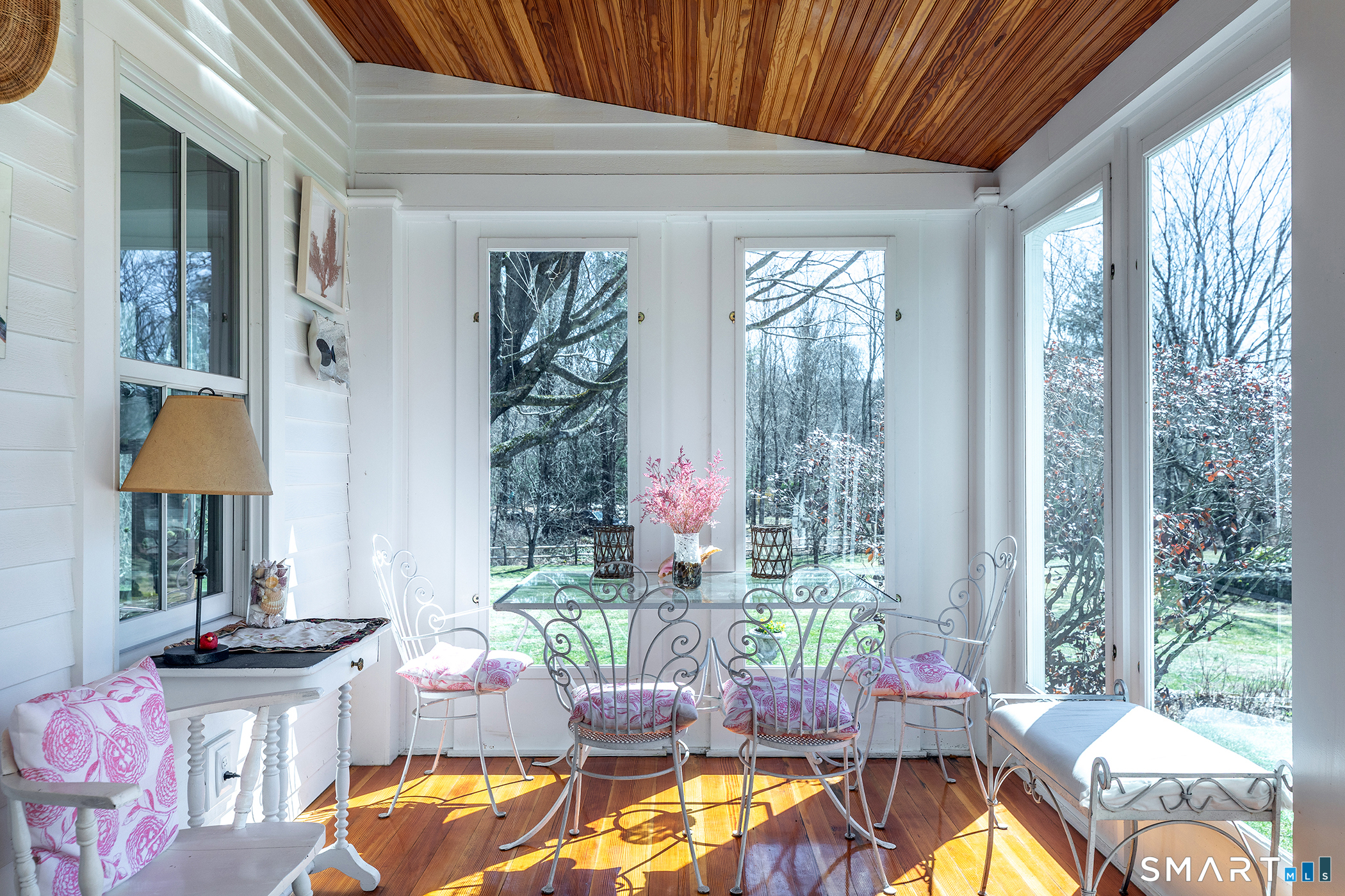 51 Mill Street Hartland, CT 06065 - Photo 20 of 36 a room with furniture and a large window