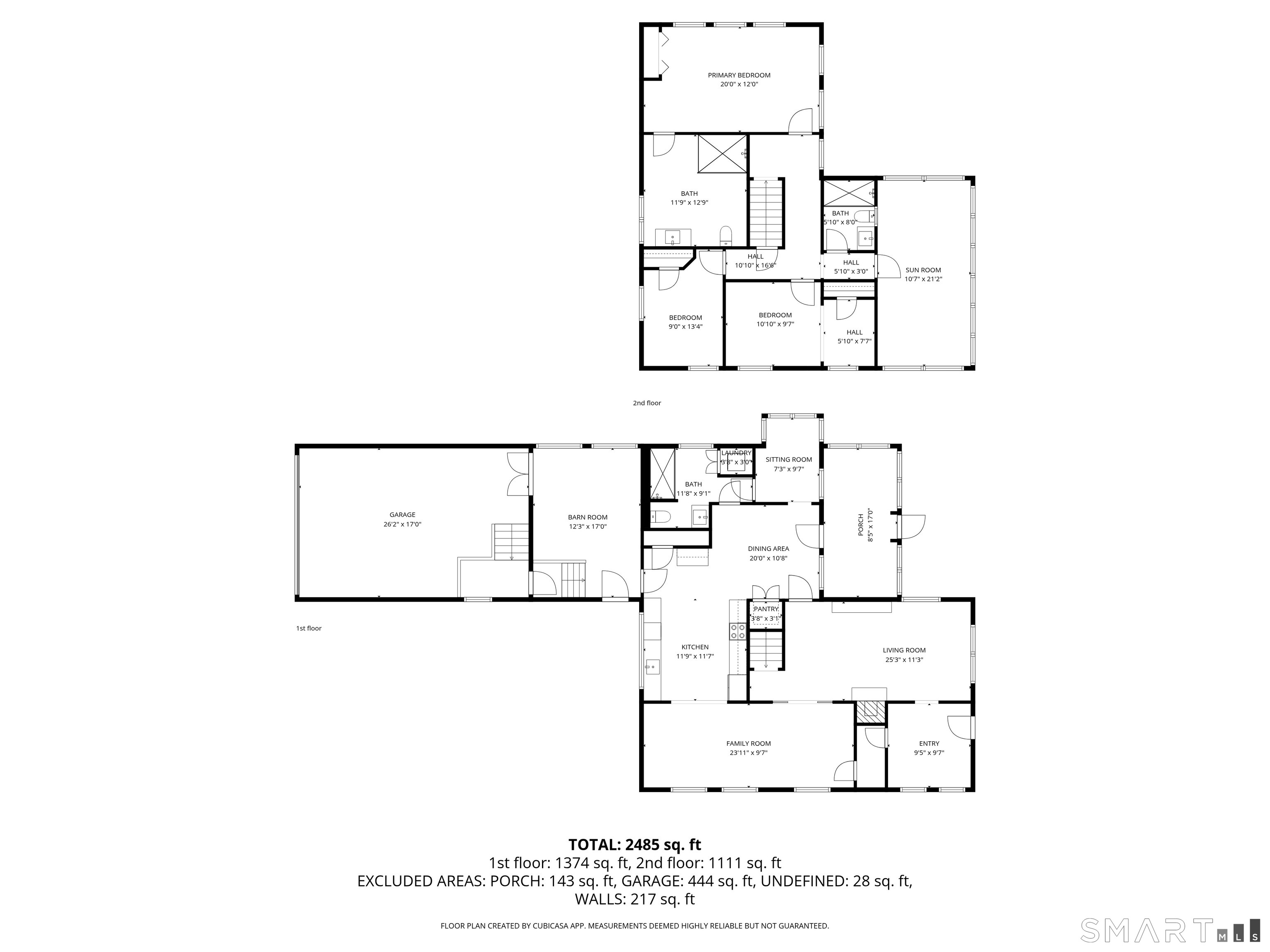 51 Mill Street Hartland, CT 06065 - Photo 36 of 36 a picture of floor plan