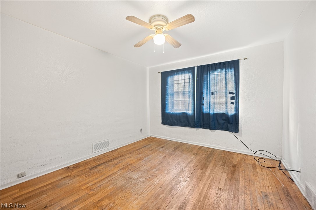 3799 Colony Road South Euclid, OH 44118 - Photo 20 of 34 Empty room featuring light wood-type flooring and ceiling fan
