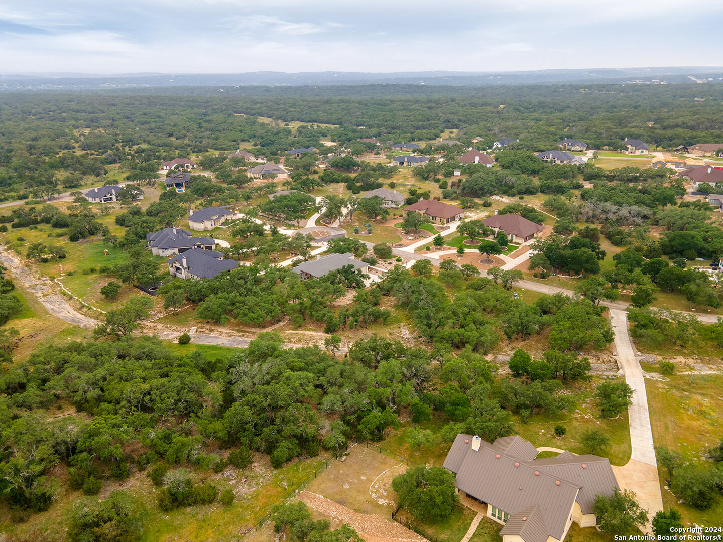 223 Sabella Spring Branch, TX 78070 - Photo 3 of 15 an aerial view of residential houses with outdoor space and trees