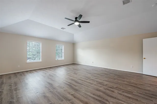 wooden floor in an empty room