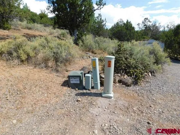 a view of city and mountain