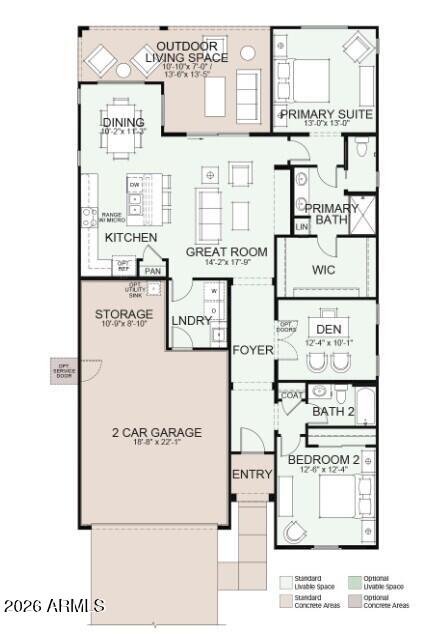 5850 North Coyote Hill Road Eloy, AZ 85131 - Photo 2 of 2 Palm Floor Plan