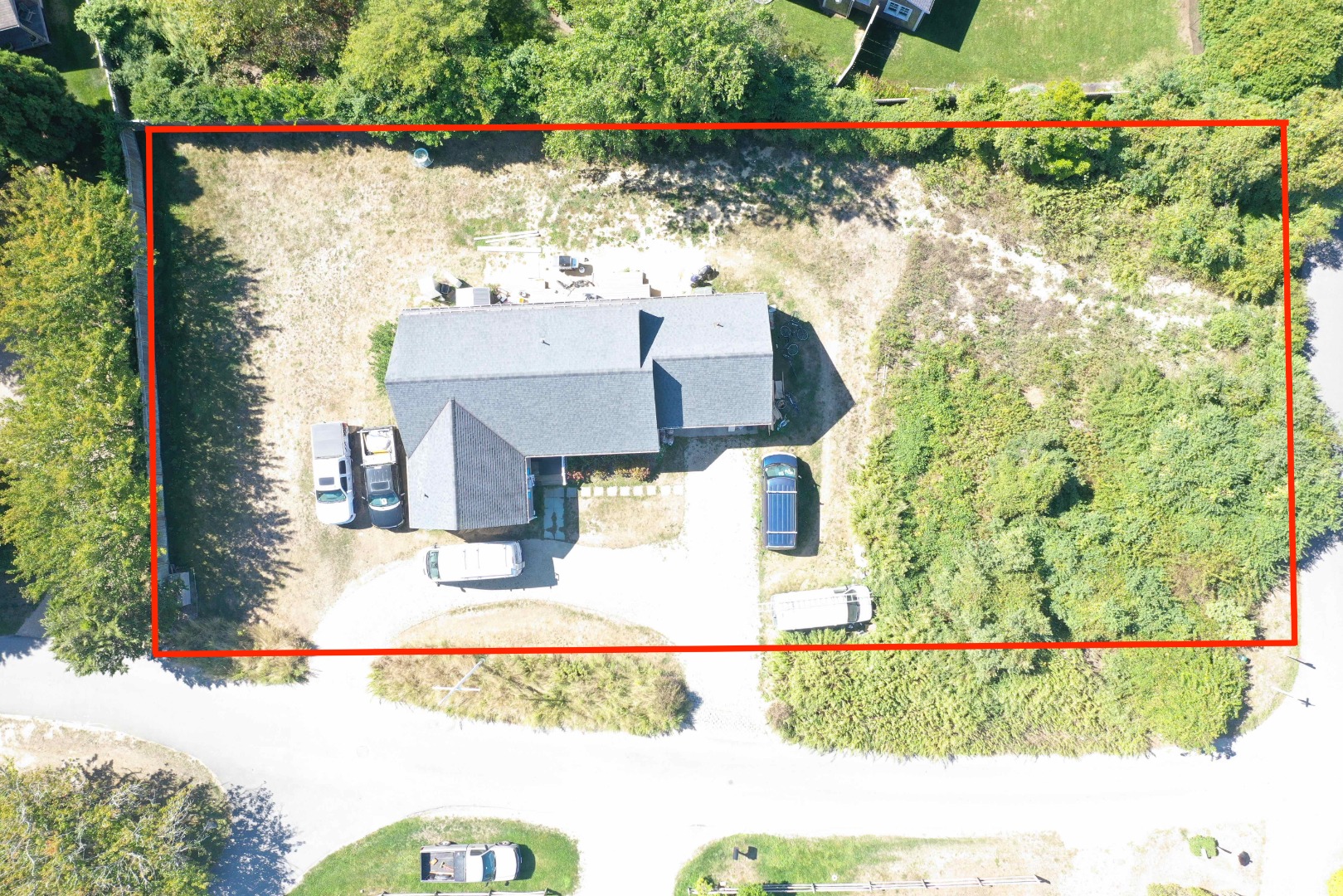 1 Pinkham Circle Nantucket, MA 02554 - Photo 2 of 12 a view of swimming pool with a yard and plants