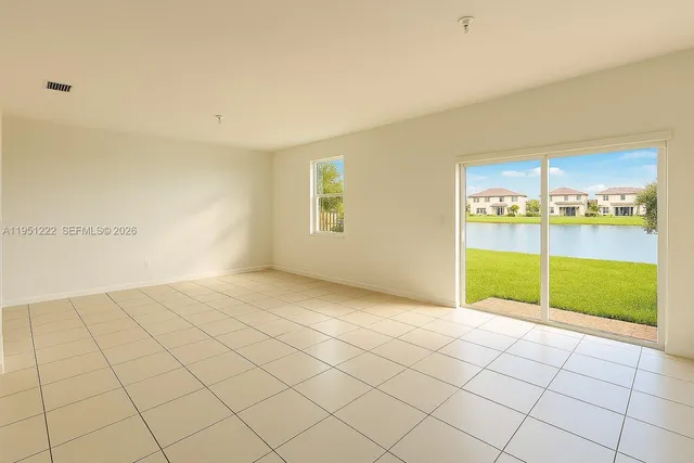 a view of an empty room with window