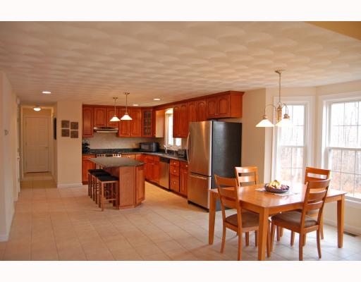 69 Olney Keach Road Glocester, RI 02814 - Photo 4 of 12 Kitchen. You will certainly enjoy entertaining in this huge beautiful eat-in Kitchen with cherry cabinets, granite counters, stainless steel appliances and huge breakfast bar!