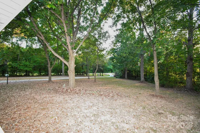 a view of outdoor space with tree s