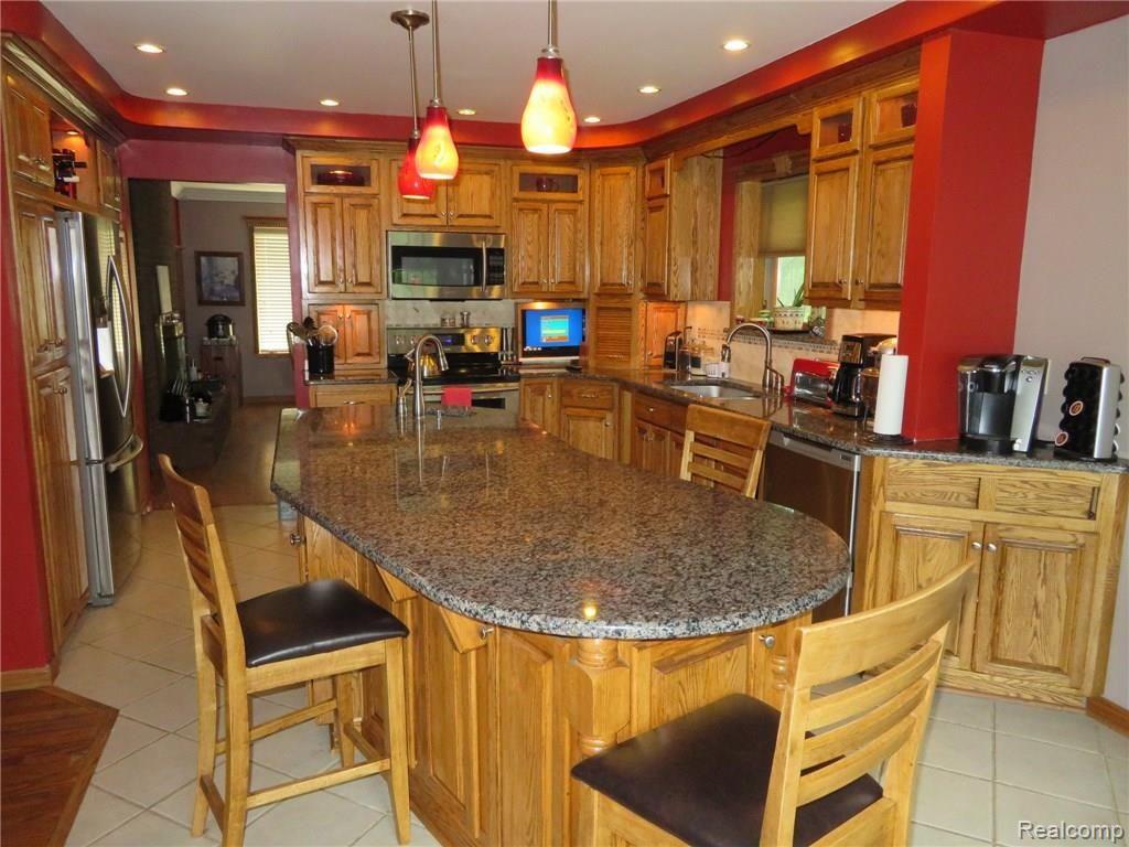 8705 Tindall Road Davisburg, MI 48350 - Photo 8 of 68 custom kitchen