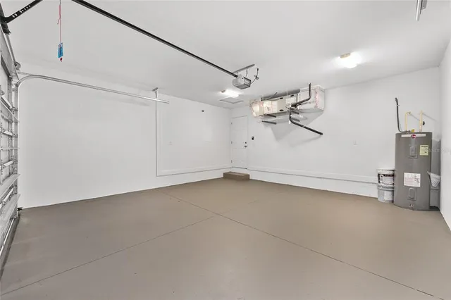 a view of a room with rack and ceiling fan