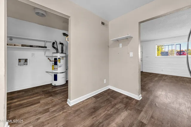 wooden floor in an empty room